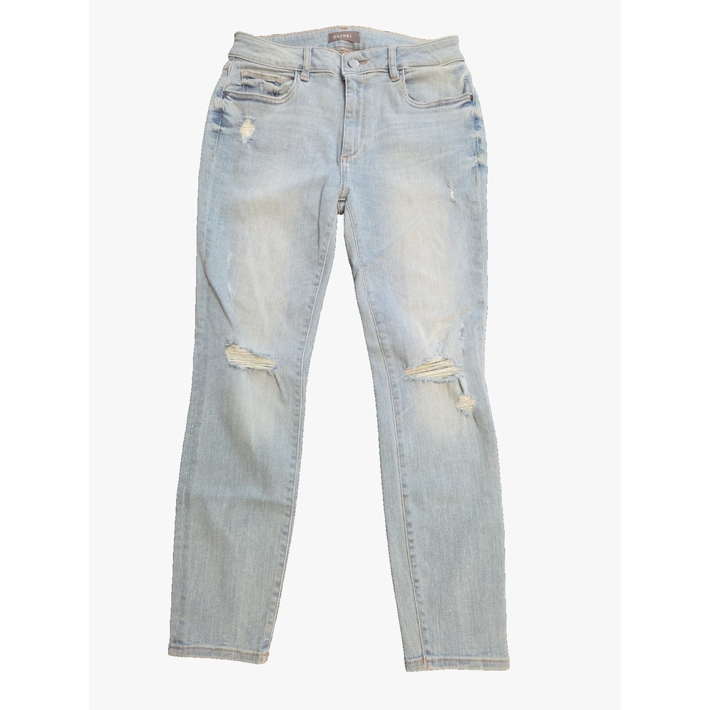 DL1961 Florence Skinny Womens 29 Jeans Mid-Rise Instasculpt  Crop Fairfax NEW